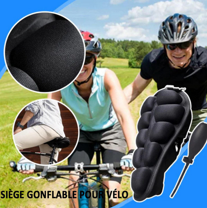 Coussin Selle Vélo Gonflable 3D