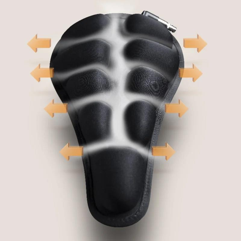 Coussin Selle Vélo Gonflable 3D
