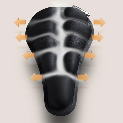 Coussin Selle Vélo Gonflable 3D