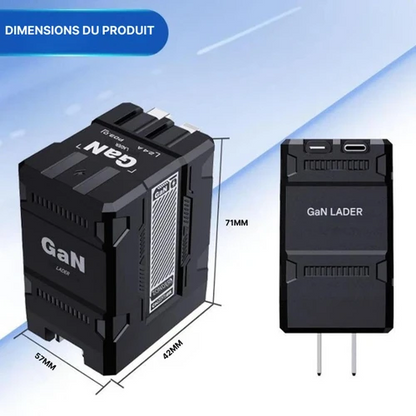 Chargeur Rapide 120W Pour Iphone - Samsung - Ipad - Apple