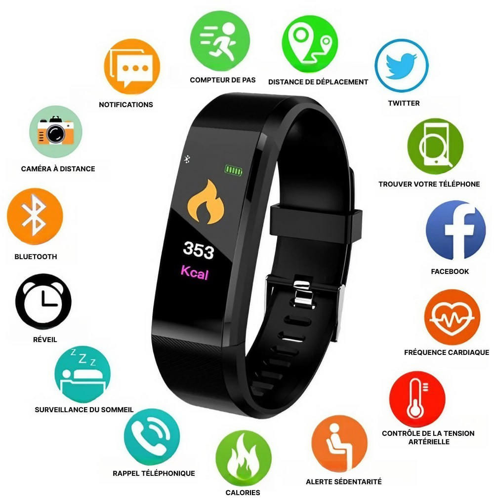 Montre Connectée Bluetooth Senior Guard
