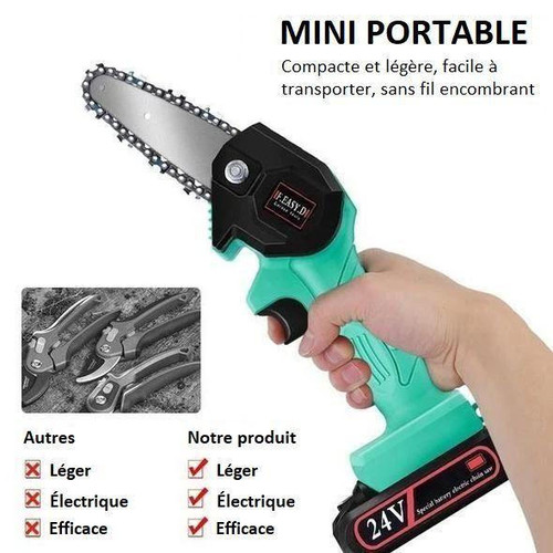 Mini-tronçonneuse Sans Fil À Usage Intensif