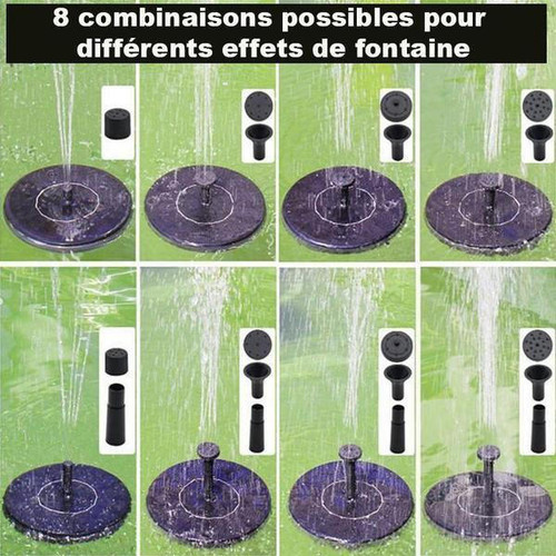 Fontaine Flottante À Énergie Solaire