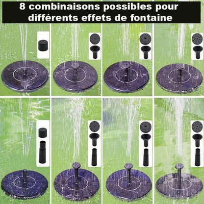 Fontaine Flottante À Énergie Solaire