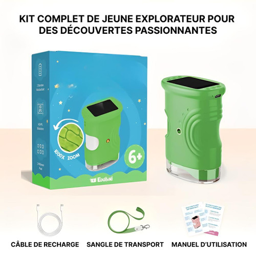 Microscope Numérique Pour Enfant Portable