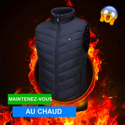 Gilet Chauffant Électrique Lavable