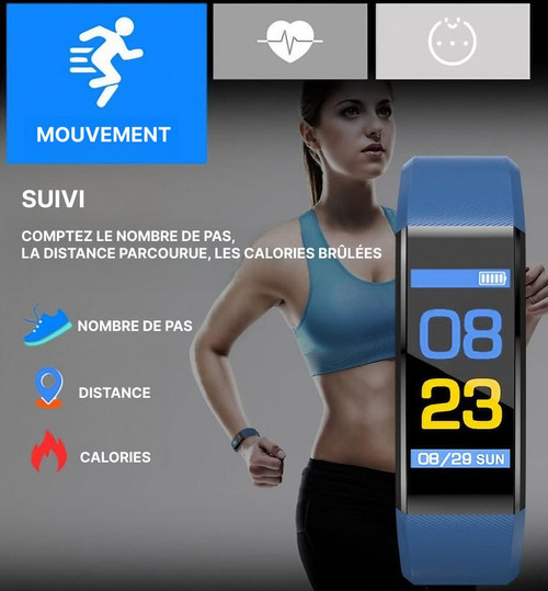 Montre Connectée Bluetooth Senior Guard