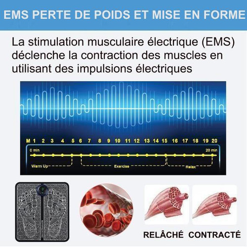 Tapis De Massage Des Pieds Portable
