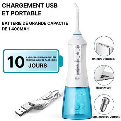 Hydropulseur Dentaire Portable