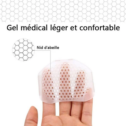 Coussinets métatarsiens respirants - lot de 2