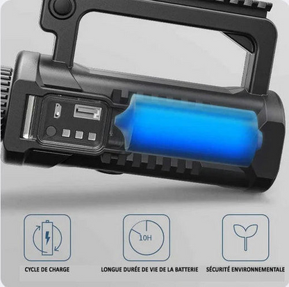 Projecteur LED Rechargeable Haute Puissance