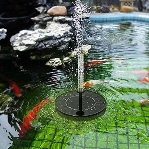 Fontaine Flottante À Énergie Solaire