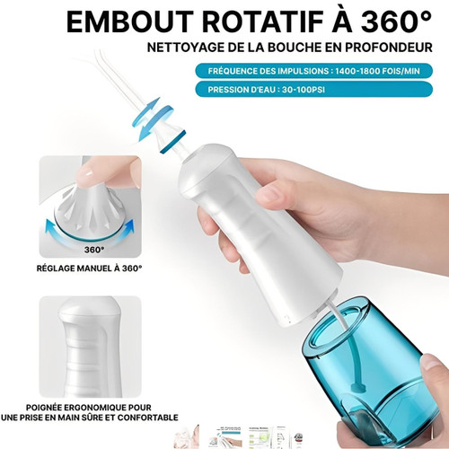 Hydropulseur Dentaire Portable