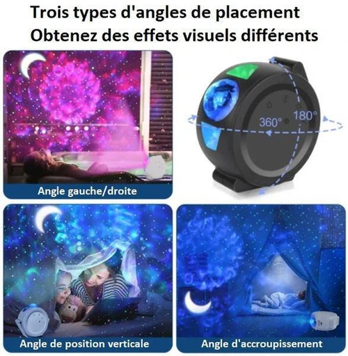Projecteur Ciel Etoilé Galaxie - GalaxyDream™