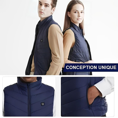 Gilet Chauffant Électrique Lavable