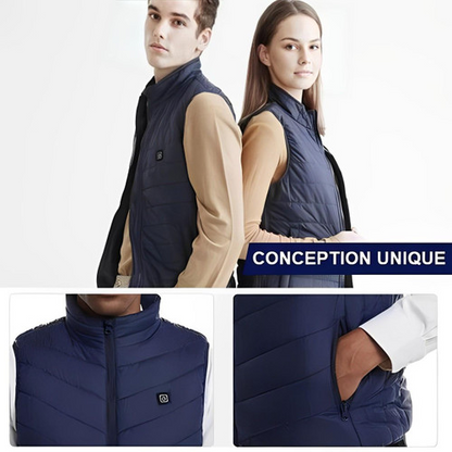 Gilet Chauffant Électrique Lavable