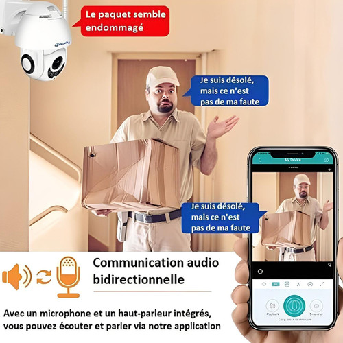 Caméra Sans Fil Pour La Surveillance De La Maison