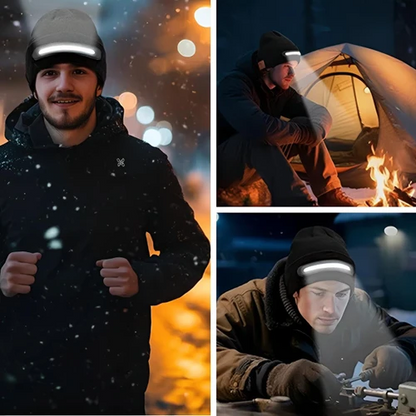Bonnet Bluetooth Avec Led - Lampe Frontale