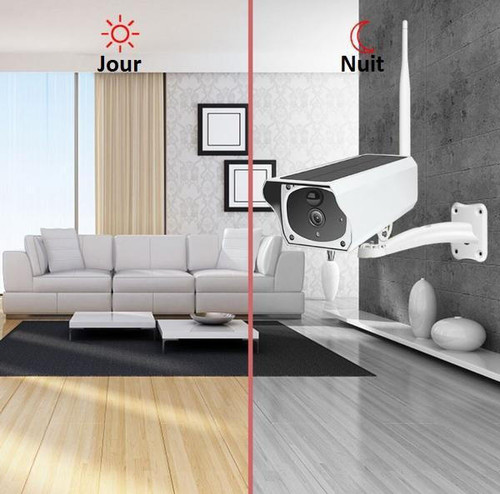 Caméra De Surveillance Sans Fil Solaire - SafeVision™