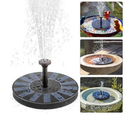Fontaine Flottante À Énergie Solaire