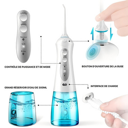 Hydropulseur Dentaire Portable
