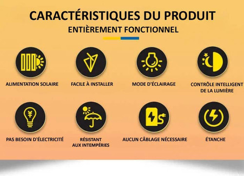 Appliques Solaires D'extérieur