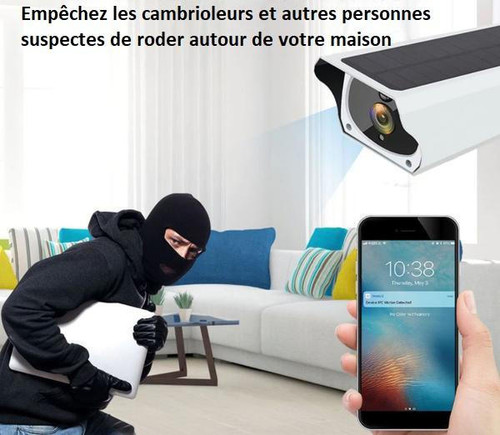 Caméra De Surveillance Sans Fil Solaire - SafeVision™
