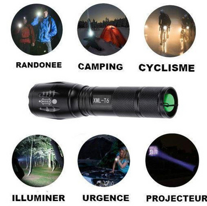 Lampe de Poche Tactique
