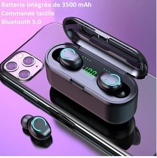 Écouteurs Sans Fil Bluetooth Avec Écran LED