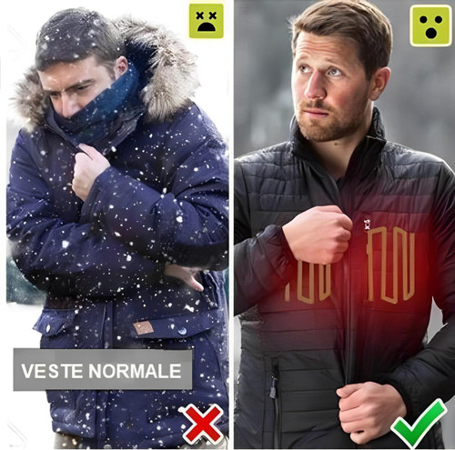 Gilet Chauffant Électrique Lavable