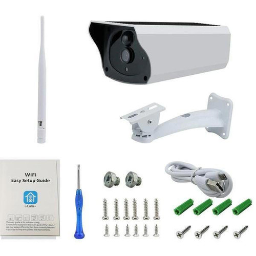 Caméra De Surveillance Sans Fil Solaire - SafeVision™