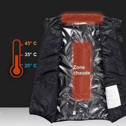 Gilet Chauffant Électrique Lavable