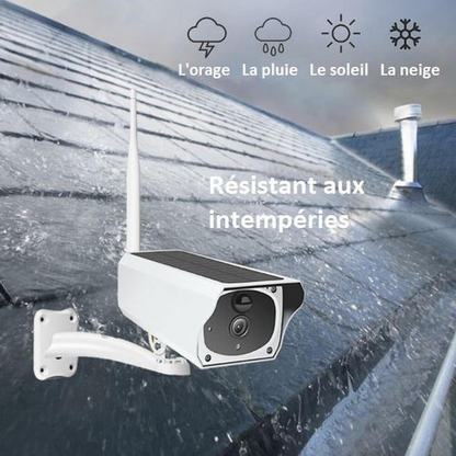 Caméra De Surveillance Sans Fil Solaire - SafeVision™