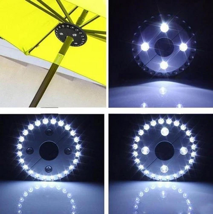 Eclairage LED Détachable pour parasol