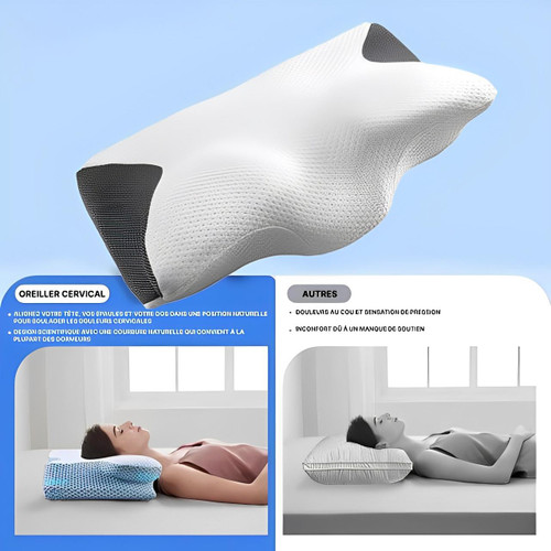 Oreiller Cervical Ergonomique Smart Curve