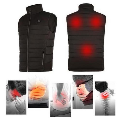 Gilet Chauffant Électrique Lavable