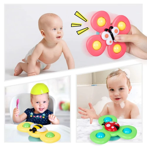 Jouet Rotatif à Ventouse Pour Bébé
