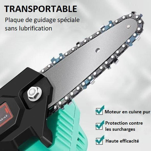 Mini-tronçonneuse Sans Fil À Usage Intensif