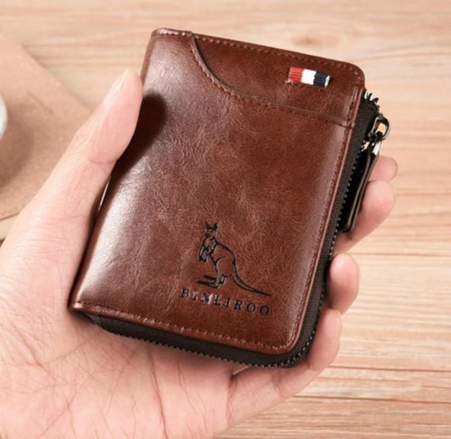 Portefeuille En Cuir Multifonctionnel
