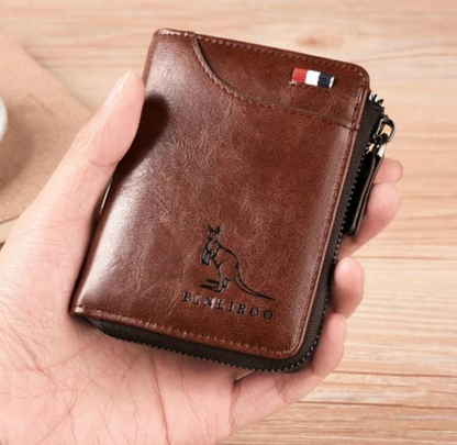 Portefeuille En Cuir Multifonctionnel