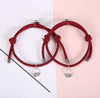 Bracelets De Couple Magnétiques - 2 pièces