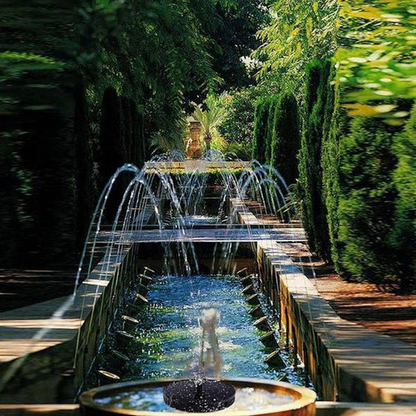 Fontaine Flottante À Énergie Solaire