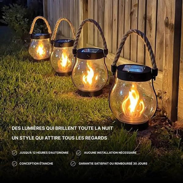 Lanterne Solaire Extérieure Pour Jardin Et Terrasse