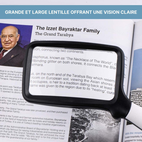 Loupe De Lecture Avec Éclairage LED