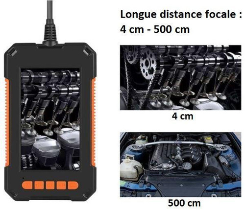 Endoscope Industriel Polyvalent À Double Objectif