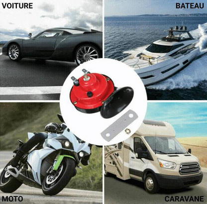 Klaxon De Voiture Universel Très Puissant