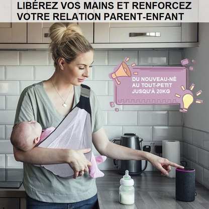 Porte-bébé Léger et Confort - BabyHug™