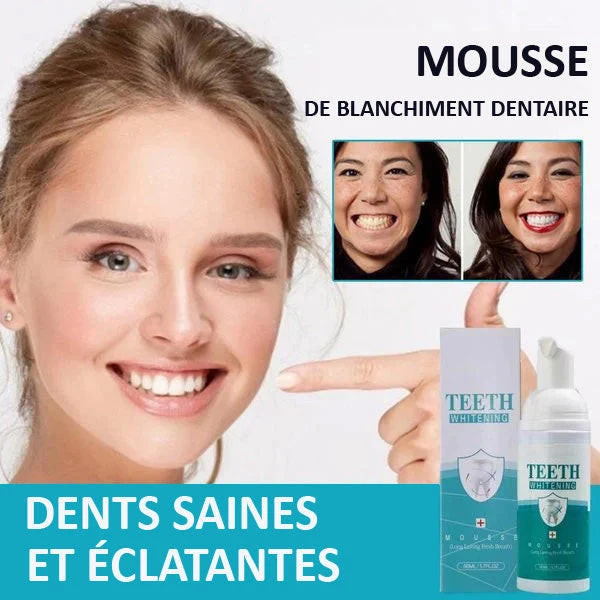 Mousse Blanchiment Dentaire - BrightSmile™