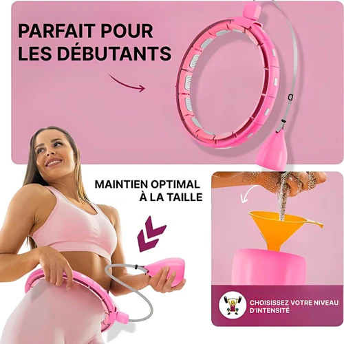 Hula-hoop Fitness - Cerceau Minceur Lesté