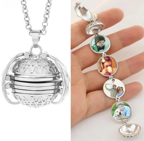 Collier Extensible avec Photos